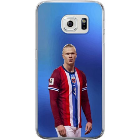 Kompatibelt Mobildeksel til Samsung Samsung Galaxy S6 edge Erling Haaland Manchester City Norge fotball angriper toppspiller utrolig målproduksjon kr