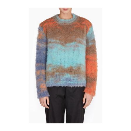 Roberto Collina, Round-neck Knitwear Blauw, Dames, Maat:M