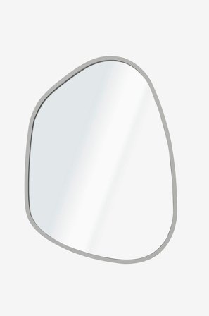 Hanah Home - Dekorativt spejl Axen - Sølvfarvet - Spejle - Fra Homeroom