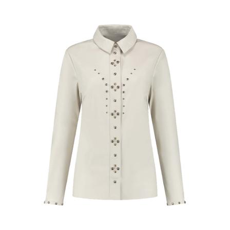 Fifth House Maki Shirt , Beige , Dames , Maat: XL