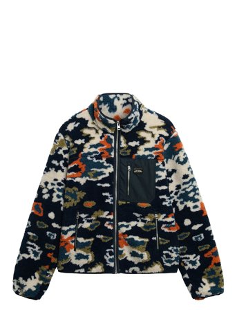 Superdry | Printed Fleece Zip Thru | L