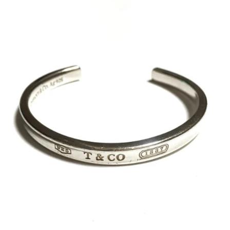 Tiffany & Co. Pre-owned Pre-owned Silver bracelets , Grijs , Dames , Maat: ONE Size Vintage Sieraden