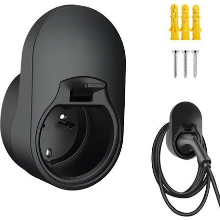 Laddarhållare - Typ 2 Laddare - Väggmonterad Kabelhållare - Kabelorganiserare för Elbilar