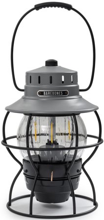 Barebones Railroad Lantern Grey