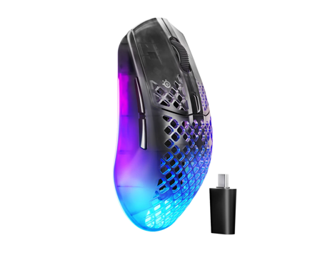 SteelSeries Aerox 3 WL Gen 2 - Shadow - Aerox 3 WL Gen 2 - Trådlös gamingmus med 4K-polling