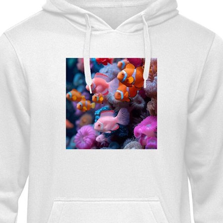 Barnehettegenser Fisk Korall Hav Ocean Undervanns