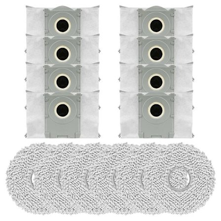 Ersättningsdelar för T30C Omni / T30C Pro Omni dammsugare - dammpåse, moppduk
