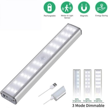 1 st Liten bärbar lampa som kan klistras var som helst, LED