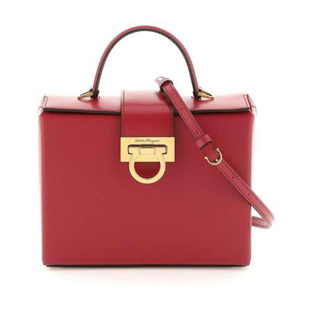 Salvatore Ferragamo, Handbags Rood, Dames, Maat:ONE Size,leer
