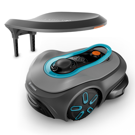 Gardena SILENO free 800 Robotplæneklipper for 800 m², med garage, Havemaskiner