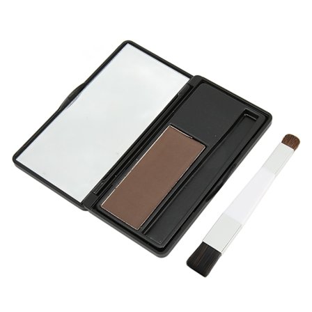 Hårfästesskugga Puder Hårrotsconcealer Ögonbrynsmakeup Puder Vattentät Skönhetskosmetika 8g Medium Brun