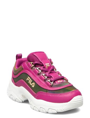 Strada F Low Kids Låga Sneakers Multi/mönstrad FILA