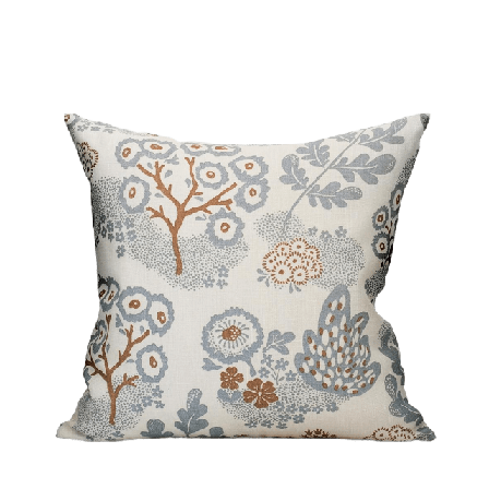 Littlephant Kuddfodral May - Ebony/dusty Blue/terra Kuddar Vit 50x50 cm