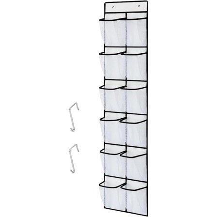 Sko-oppbevaring over døren - hengende oppbevaring for sko, maksimer u