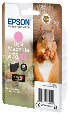 Epson 378XL - XL - lys magenta - original - blekkpatron