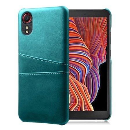 Samsung Galaxy Xcover 5 skal med korthållare - Grön