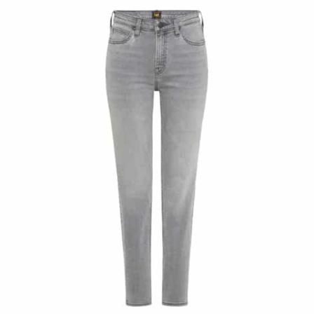 Lee Scarlett high jeans Grå, Dame, Størrelse: W28 L31