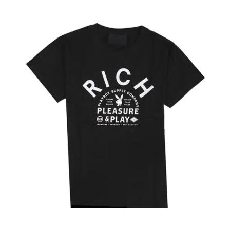 John Richmond T-Shirts Sort, Herre