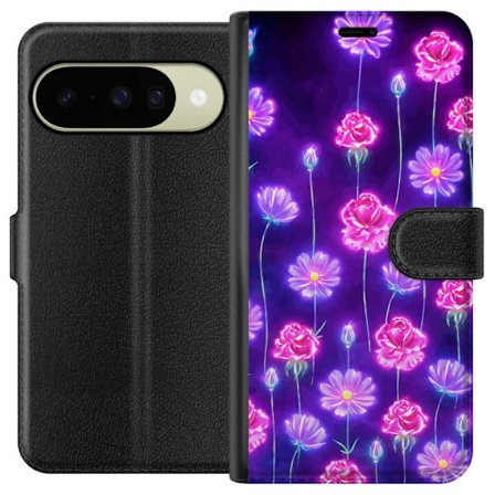 Yhteensopiva Lompakkokotelo Google Pixel 10 Bloom Reverie Electric Petals