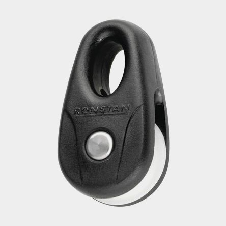 Ronstan UT 15 AP, Enkelblock svarta (2-pack)