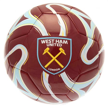 West Ham United FC Cosmos Fotboll 5 Claret Red/Light Blue/White