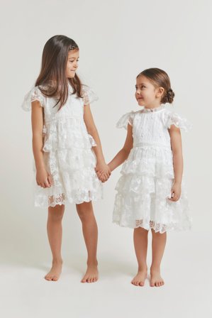 Malina Bridal - Mini Camille dress - 3-4 - White