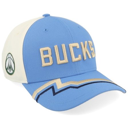 New Era - Azul adjustable Gorra - Milwaukee Bucks NBA24 City Edition 9SEVENTY Light Blue/White Adjustable @ Hatstore