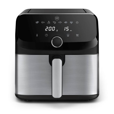 OBH Nordica - Airfryer Easy Fry Mega 7,5L Stainless Steel Flerfärgad