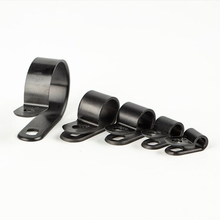 sourcing map 200 stk R-type nylon kabelclips til ledningsstyring