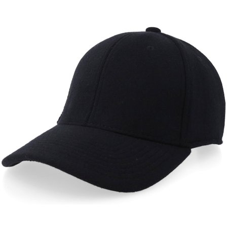 Equip - Noir adjustable Casquette - Wool Black Adjustable @ Hatstore