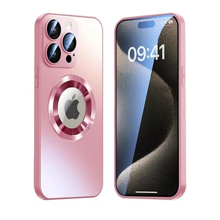 SiGN Magnetic Case iPhone 16 Pro Max Case with lens protection - Pink