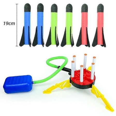 Duel Raketstarter Legetøj Til Børn - Udendørs Luftraket Legetøj