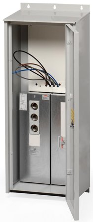 Garo GU 1-25 Mätarskåp fasad, 25 A, FL13, Elfördelning & strömförsörjning