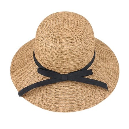 Dam Hatt Solhatt Stråhatt Vår Sommar Floppy Strand Vikbar Bred Brätte #ш D9X5