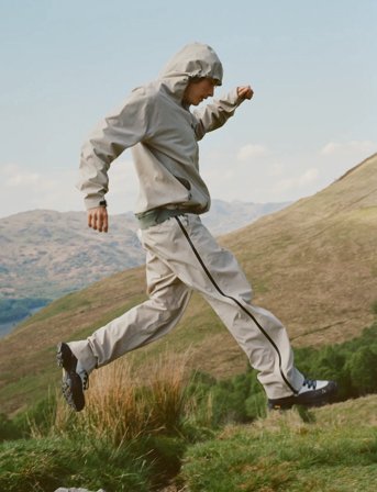 H2O Bornholm Rain Jacket - Beige - XL