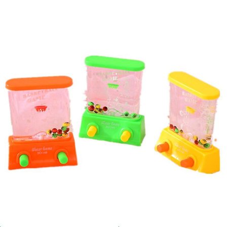 3 st Handhållna Vattenspel Arkad Vattenring Vattenbord För Strandleksaker Fest Kul Spel Basket Kul Gåvor Utan Vatten