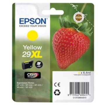 Inkjet Epson 29XL Gul