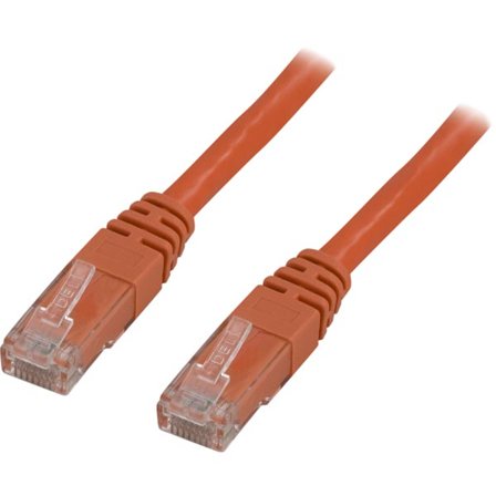 Deltaco UTP Cat.6 patchkabel 5m, orange