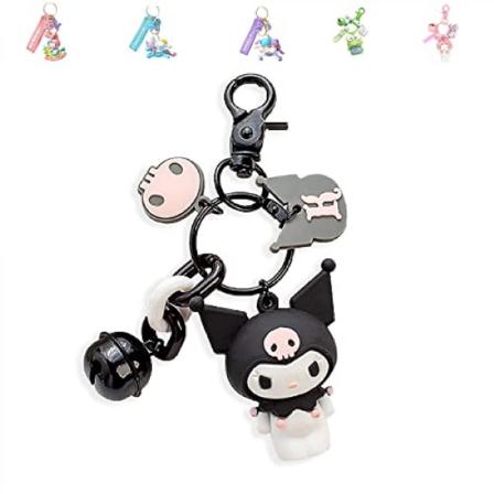 Kawaii Anime Cartoon Keychain Kuromi Keroppi Accessories (FMY) - varastossa