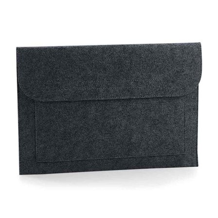 Bagbase Filt Laptopfodral One Size Charcoal Melange