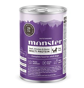 Monster Dog Multi-Protein Beef, Chicken, Game, 400
