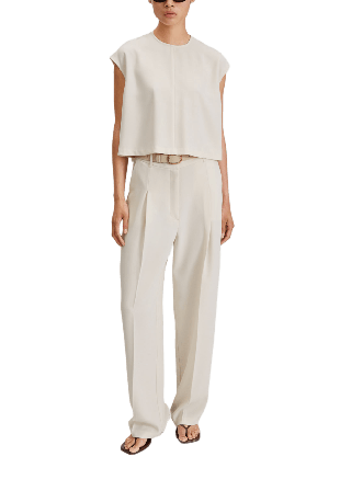 Stylein Boville Trousers Byxor Dam Vit L