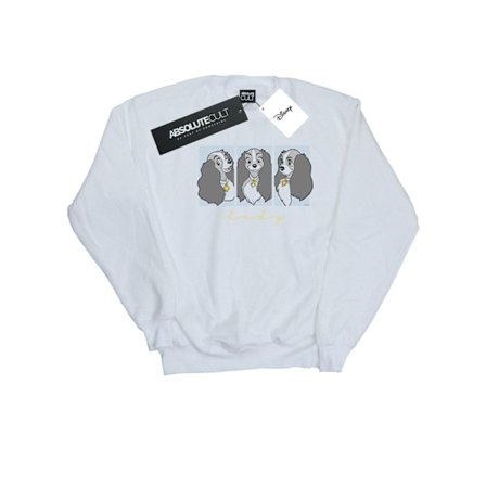 Disney Herr Lady Och Lufsen Lady Frames Sweatshirt 5XL Vit