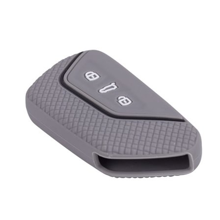 Bilnøglecover kompatibelt med VW Golf 8 3-knaps nøgle - Silikone beskyttende nøglecover