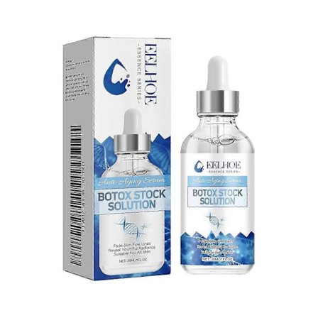 Anti-Aging Serum med Kollagen, Hyaluronsyra & Vitamin C - Ljusar upp, Återfuktar & Stramar åt Huden