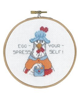 Broderikit Tavla Egg-Spress