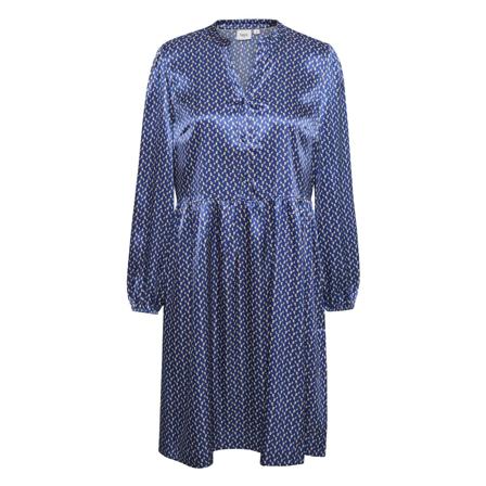 Saint Tropez, Stella SZ Dress Blauw, Dames, Maat:L