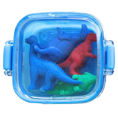 Pyyhekumi Dinosaurus 4 kpl