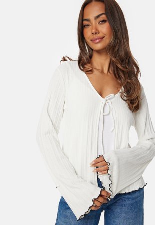 Happy Holly Knitted Tie Top Klær