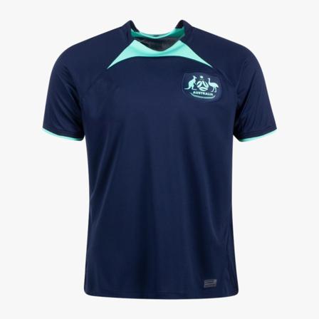 2022 Qatar World Cup Australiensiska Landslaget Borta Tröja L